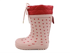 Angulus rose hearts winter rubber boot